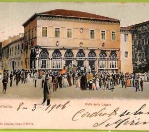 ae8027 - Ansichtskarten  VINTAGE  POSTCARD - SLOVENIA - Capodistria - 1906