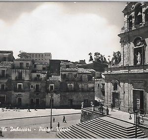 44302   CARTOLINA d'Epoca - CATANIA provincia - Mirabella Imbaccari 1957