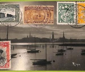 ae9635 - LITHUANIA - TRAVEL CARD -   Riga