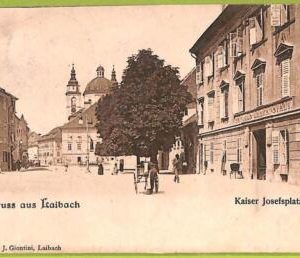 ae8051 - Ansichtskarten  VINTAGE  POSTCARD - SLOVENIA - Gruss aus Laibach - 1900
