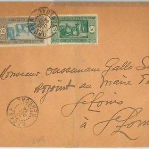 45183 - SENEGAL - POSTGESCHICHTE - BRIEF mit schönem Stempel: DAKAR 1934