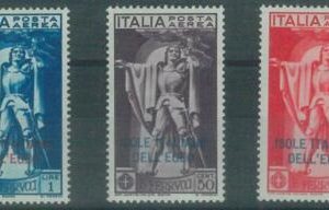 89966 - ITALIAN OCCUPATIONS: Egeo  - STAMPS: Sassone AIRMAIL PA 1/3 Mint hinged