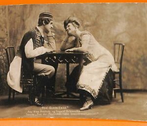 AA8356 - VINTAGE POSTCARD - CINEMA ACTORI : ELSE FROLICH AND INGOLF SCHANCHE