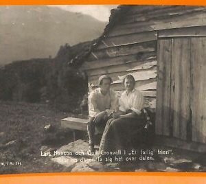 AA8510- VINTAGE POSTCARD - CINEMA ACTOR: LARS HANSON-GULL CRONVALL