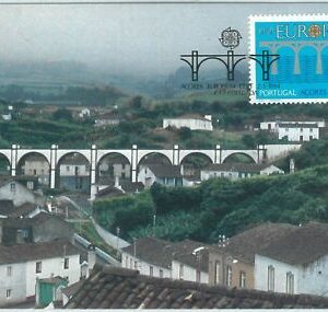68875 - PORTUGAL Azoren Azoren - Postgeschichte - MAXIMUM KARTE 1984 EUROPA