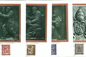 68921 - VATICANO - Set mit 11 MAXIMUM KARTEN 1966 - KUNST Religion