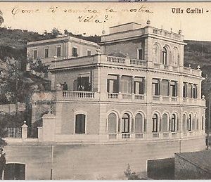 52847  -  CARTOLINA d'Epoca - FROSINONE provincia - FIUGGI: Villa CARLINI 1931