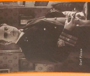 AA8586 - VINTAGE POSTCARD - CINEMA ACTOR: OLAF FONSS