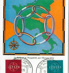 56912 - BELGIUM - POSTAL HISTORY - MAXIMUM CARD: 1959 EUROPA CEPT Peace