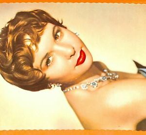 AA8397- VINTAGE POSTCARD - CINEMA ACTRESS: FRANCOISE ARNOUL