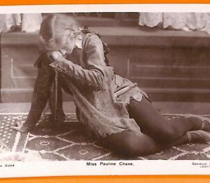 AA8597-VINTAGE POSTCARD - CINEMA ACTRESS: PAULINE CHASE