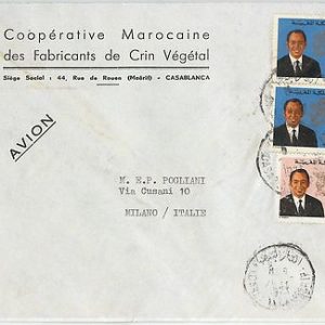 59292 -    MOROCCO - POSTAL HISTORY: COVER to ITALY