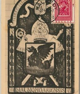 57045 - BELGIUM - POSTAL HISTORY: MAXIMUM CARD 1945 - Religion DRAGONS 1953