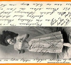 AA8527- VINTAGE POSTKARTE – KINOSCHAUSPIELERIN: LILLI SJOBLEM