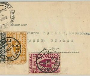 44788 - CAMEROUN Cameroon - POSTAL HISTORY - REGISTERED COVER from BANYO 1947