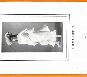 AA8451- VINTAGE POSTCARD - CINEMA ACTRESS: HILMA HEDIN