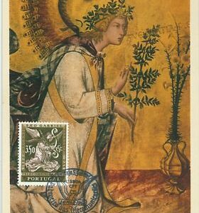 63613 - PORTUGAL - POSTGESCHICHTE: MAXIMUM KARTE 1962 - KUNST Religion