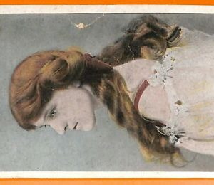 AA8708 -VINTAGE POSTCARD - CINEMA ACTRESS: ZENA DARE