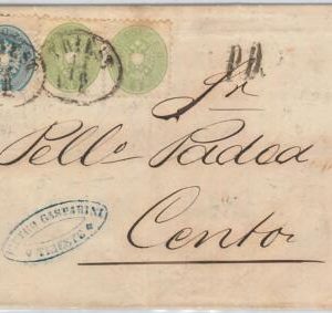 50555 - AUSTRIA Österreich -  POSTAL HISTORY - 1864 Issue on COVER to ITALY