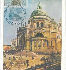 26300 - FRANCE  - POSTAL HISTORY - MAXIMUM CARD 1971 - ARCHITECTURE  Europa