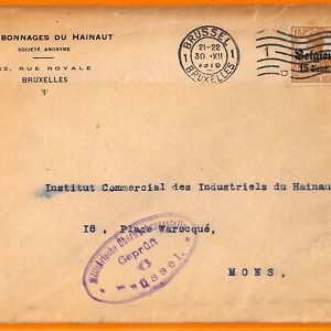 99042 - Deutsch BELGIEN - POSTGESCHICHTE - UMSCHLAG 1916