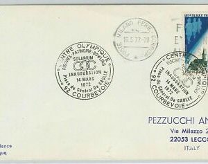 45739 - FRANKREICH - POSTGESCHICHTE - Sonderstempel auf Brief OLYMPISCHE...