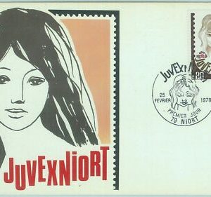 68657 - FRANKREICH - Postgeschichte - MAXIMUM KARTE 1978 -...