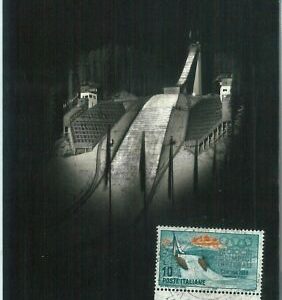 68939 - ITALY - POSTAL HISTORY - MAXIMUM CARD - OLYMPIC GAMES 1956