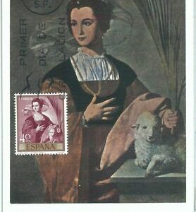 68910 - SPAIN - MAXIMUM CARD 1969 - ART