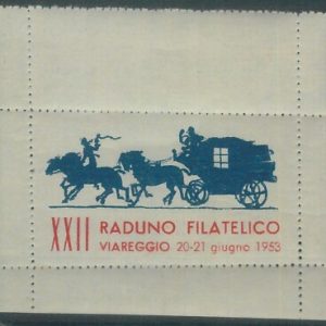 80920 - CHIUDILETTERE d'Epoca - LUCCA  - VIAREGGIO Raduno Filatelico 1953