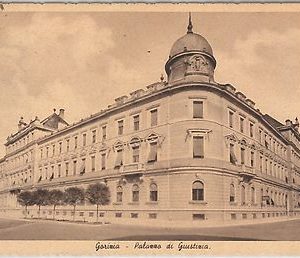52923  - CARTOLINA d'Epoca - GORIZIA Città - PALAZZO GIUSTIZIA 1941