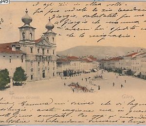52945 - CARTOLINA d'Epoca - GORIZIA Città -  Piazza Grande  1900