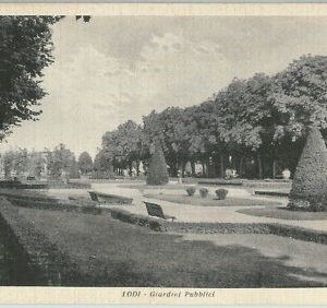 80931 - CARTOLINA d'Epoca - LODI citta' -  Giardini Pubblici