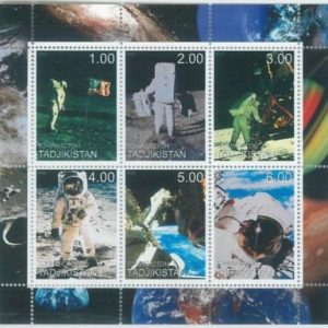 M1902 - TAJIKISTAN, 2000 MINIATURE SHEET: Space, Astronomy, NASA, Astronauts