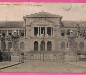 af8901 - VIETNAM - Vintage POSTCARD - Saigon - 1916