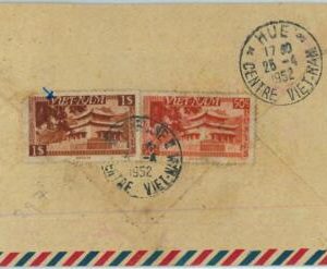 91265 -  VIETNAM - Postal History -   AIRMAIL COVER  1952