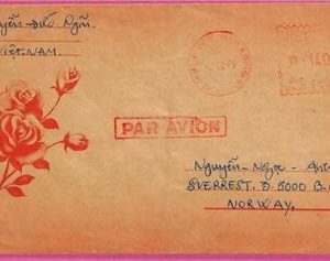 ag1534 - VIETNAM - Postal History - COVER to NORWAY 1979