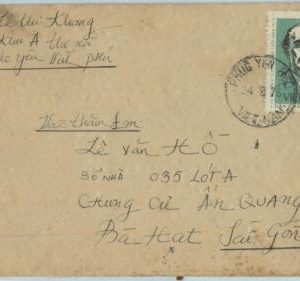 91248 -  VIETNAM - Postal History -   COVER  1976