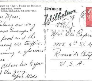 30958 - GERMANY - POSTAL HISTORY: postcard - ELEPHANTS  PALM TREES