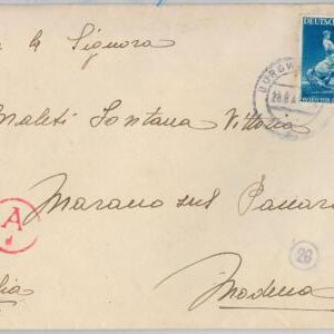 42086 - GERMANY - POSTAL HISTORY - Mi# 771 on COVER from Burgwindheim 1941