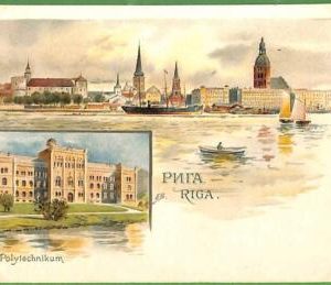 ah1981 - LATVIA - VINTAGE  POSTCARD - Riga