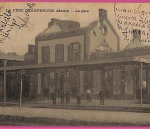 ag4430  - FRANCE - VINTAGE POSTCARD  - 1917 - Marne