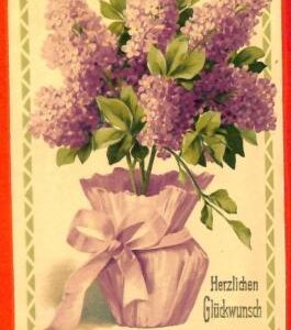 aa8041 - GERMANY Deutschland - Ansichtskarten POSTCARD -  Greetings NAMEDAY