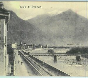 97496  - CARTOLINA d'Epoca -  AOSTA provincia  - DONNAZ