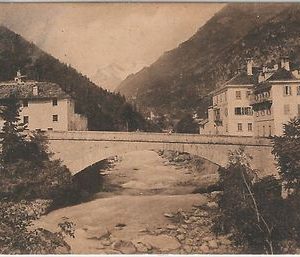44414    CARTOLINA d'Epoca - VERBANIA provincia-  Bannio Anzino : Pontegrande