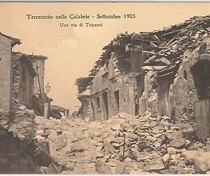 44416    CARTOLINA d'Epoca - Vibo Valentia  - Triparni : TERREMOTO CALABRIE 1905