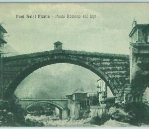 97501 - CARTOLINA d'Epoca - AOSTA provincia  - PONT Saint  MARTIN