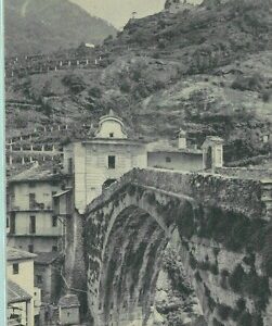97499 - CARTOLINA d'Epoca - AOSTA provincia  - PONT Saint  MARTIN  1917