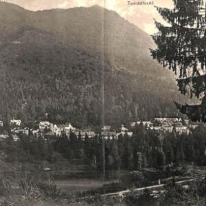 ac5547 - ROMANIA  -  VINTAGE  POSTCARD - Baile Tusnad - 1914 DOUBLE CARD!