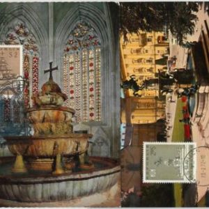63388 -  AUSTRIA - POSTAL HISTORY: set of 2 MAXIMUM CARD 1972 -  ARCHITECTURE